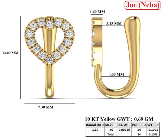 THE HEART  CUFF